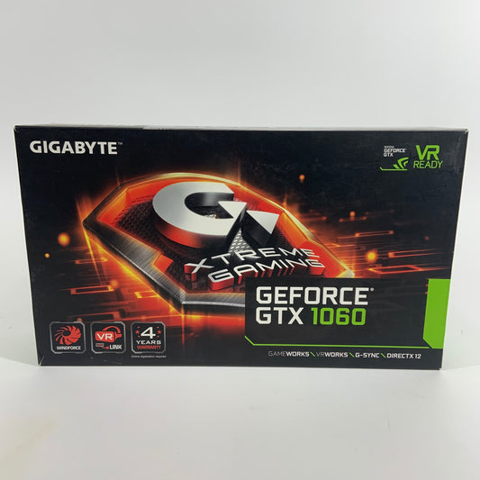 Gigabyte GeForce GTX 1060 Xtreme Gaming 6GB VR READY