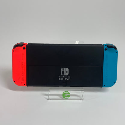 Nintendo Switch OLED Video Game Console HEG-001 Red/Blue