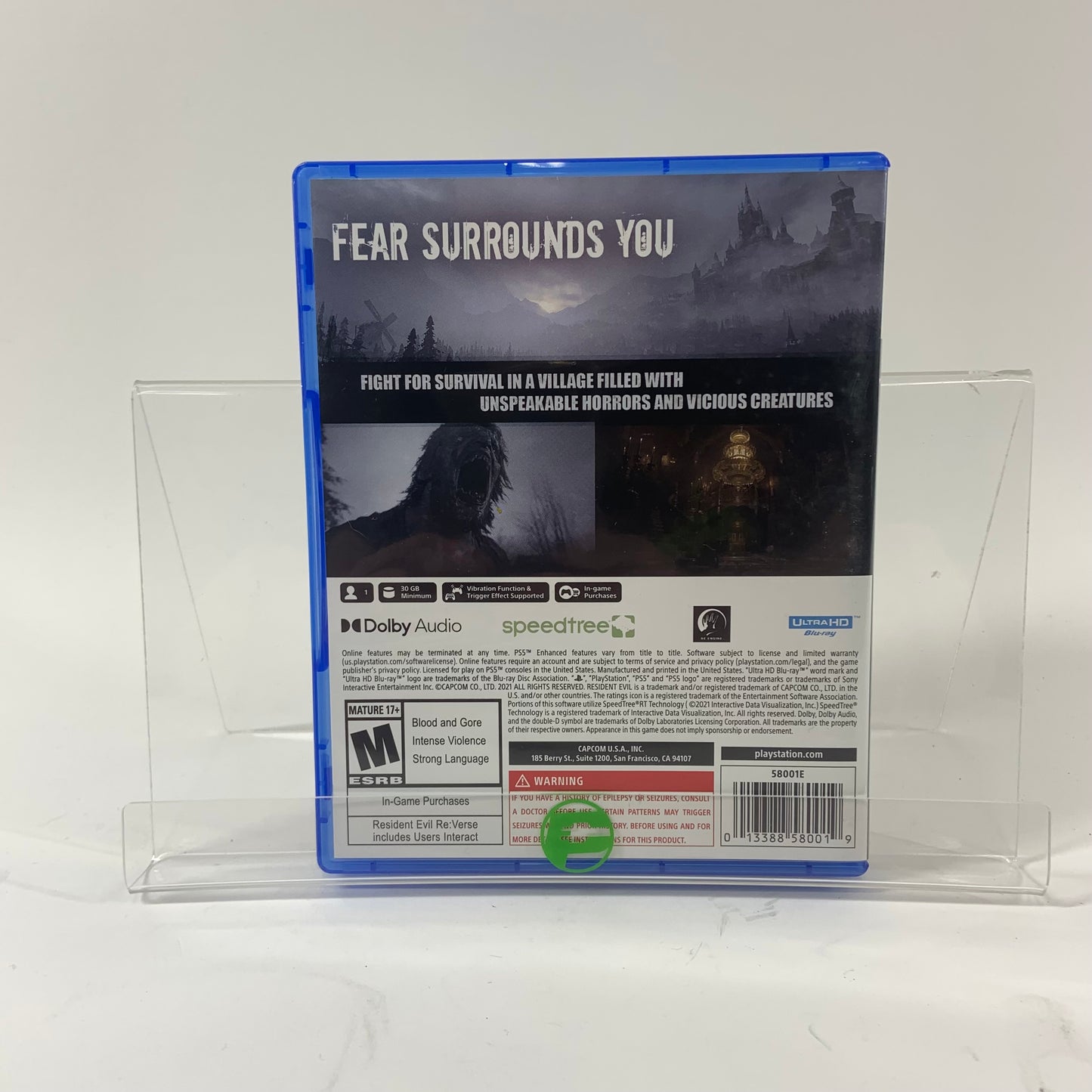 Resident Evil Village (Sony PlayStation 5 PS5, 2021)