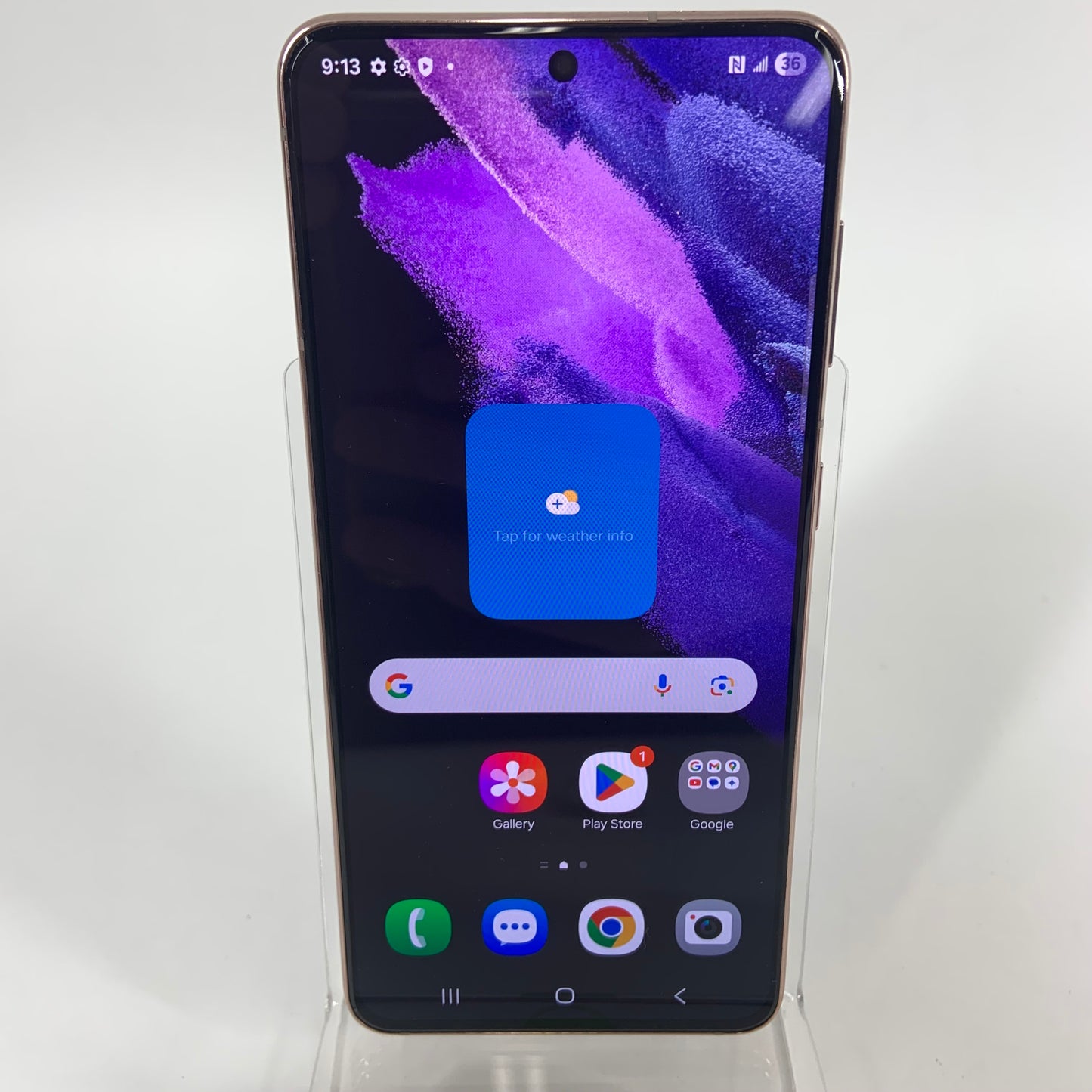 Unlocked Samsung Galaxy S21 5G 8GB RAM 128GB SM-G991U Phantom Violet