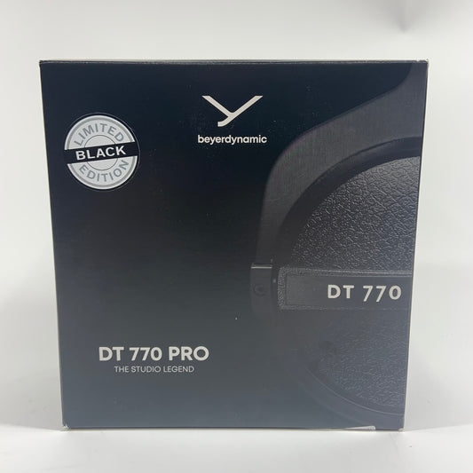 Beyerdynamic DT 770 Pro 250 Closed Studio Headphones Black