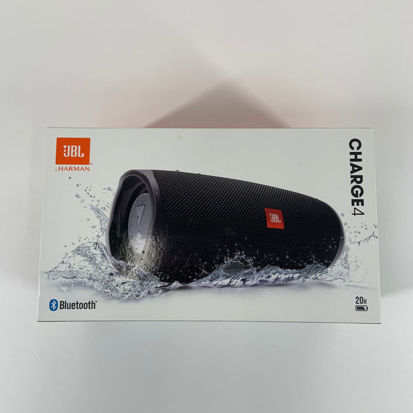New Open Box JBL Charge 4 Portable Bluetooth Party Speaker Black&nbsp;