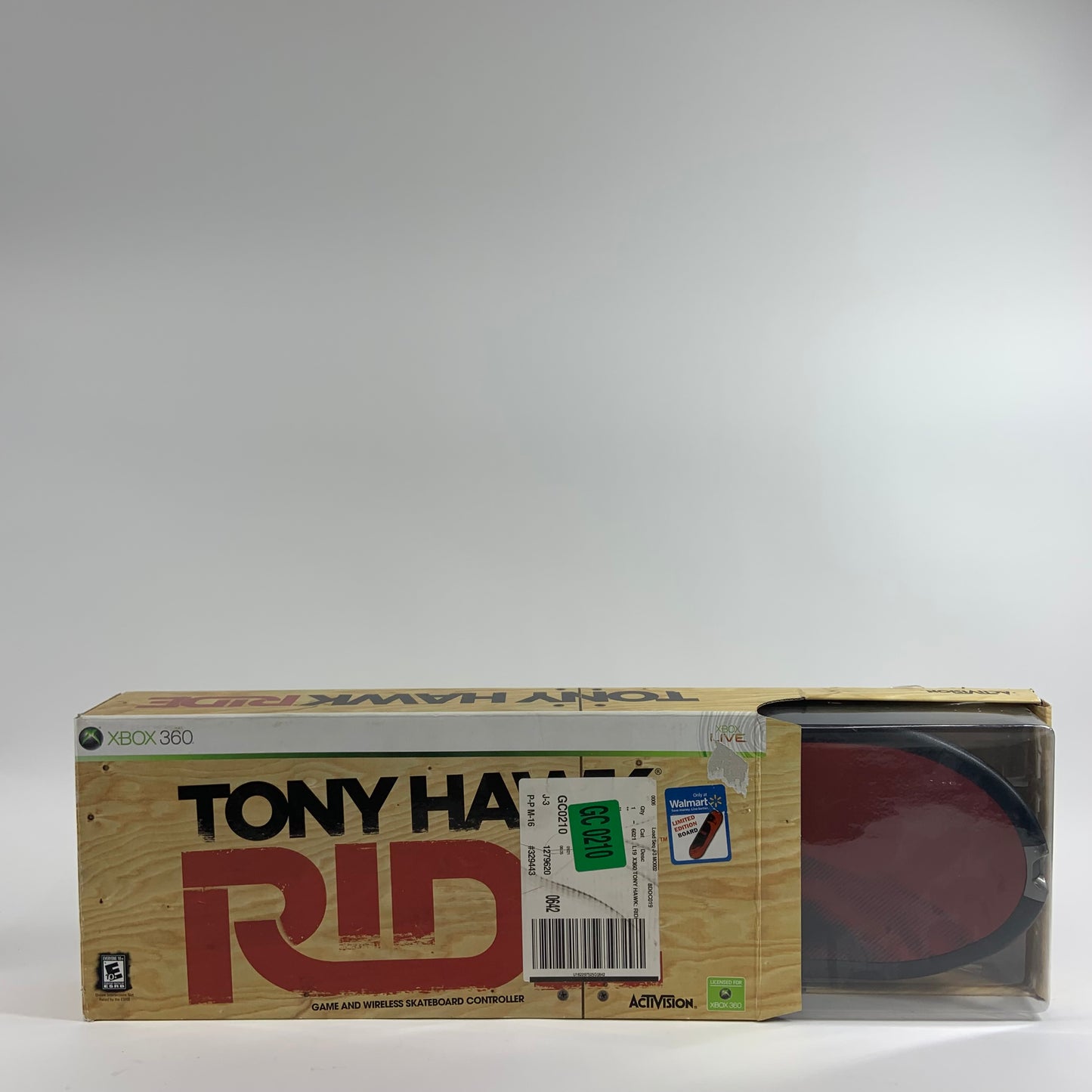 New Microsoft Tony Hawk Ride Xbox 360 Game and Wireless Skateboard Controller