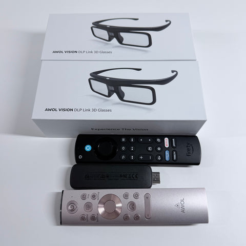 AWOL Vision Pro 3840 x 2160 2,000 Lumens 4K TriChroma Laser Projector LTV-3000
