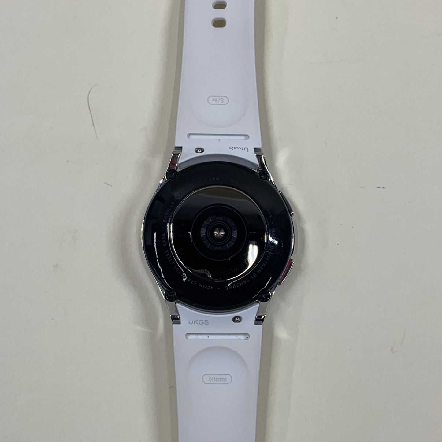 GPS Only Samsung Galaxy Watch 4 Stainless Steel Smartwatch SM-R800