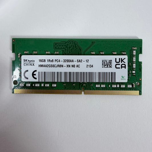 SK Hynix HMAA2GS6CJR8N-XN 16GB (1x16GB) RAM DDR4 3200MHz PC4-3200AA-SA2-13