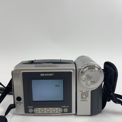 Sharp Viewcam 8mm Video Camcorder VL-A111U With Accessories