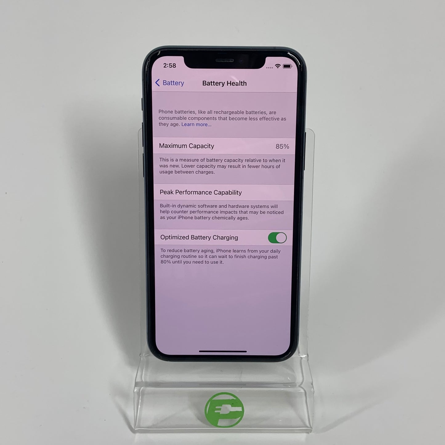 Unlocked Apple iPhone 11 Pro 512GB 14.8.1 Midnight Green MW9P2LL/A