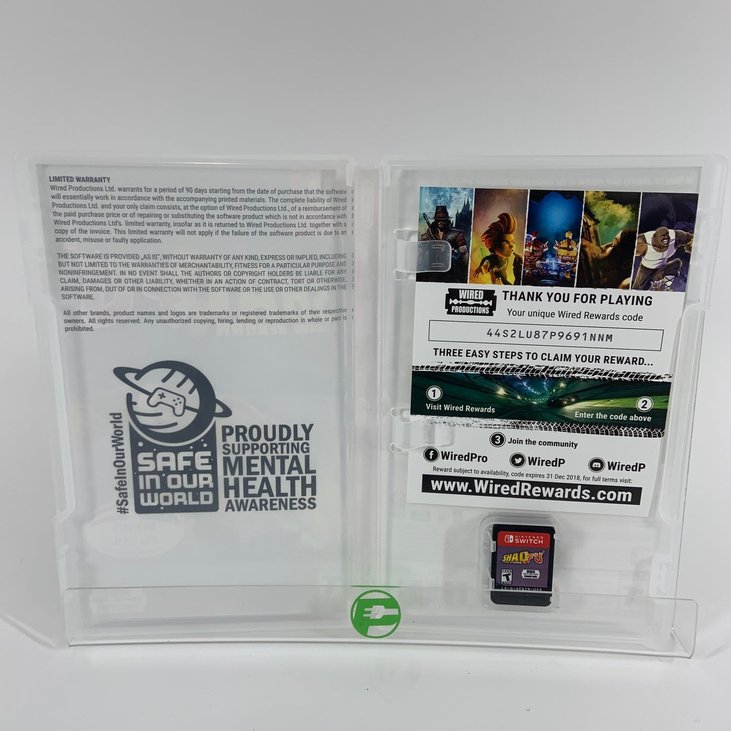 Shaq Fu: A Legend Reborn (Nintendo Switch, 2018)