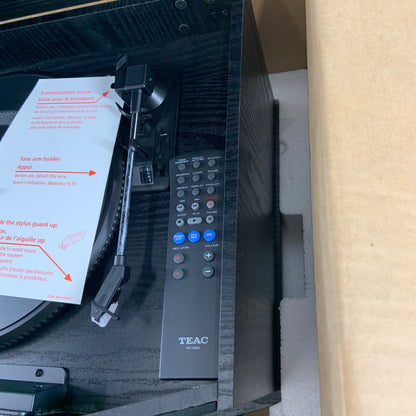 Teac GF-350 Record Player AM/FM CD Player and Radio All in One NEW OPEN BOX