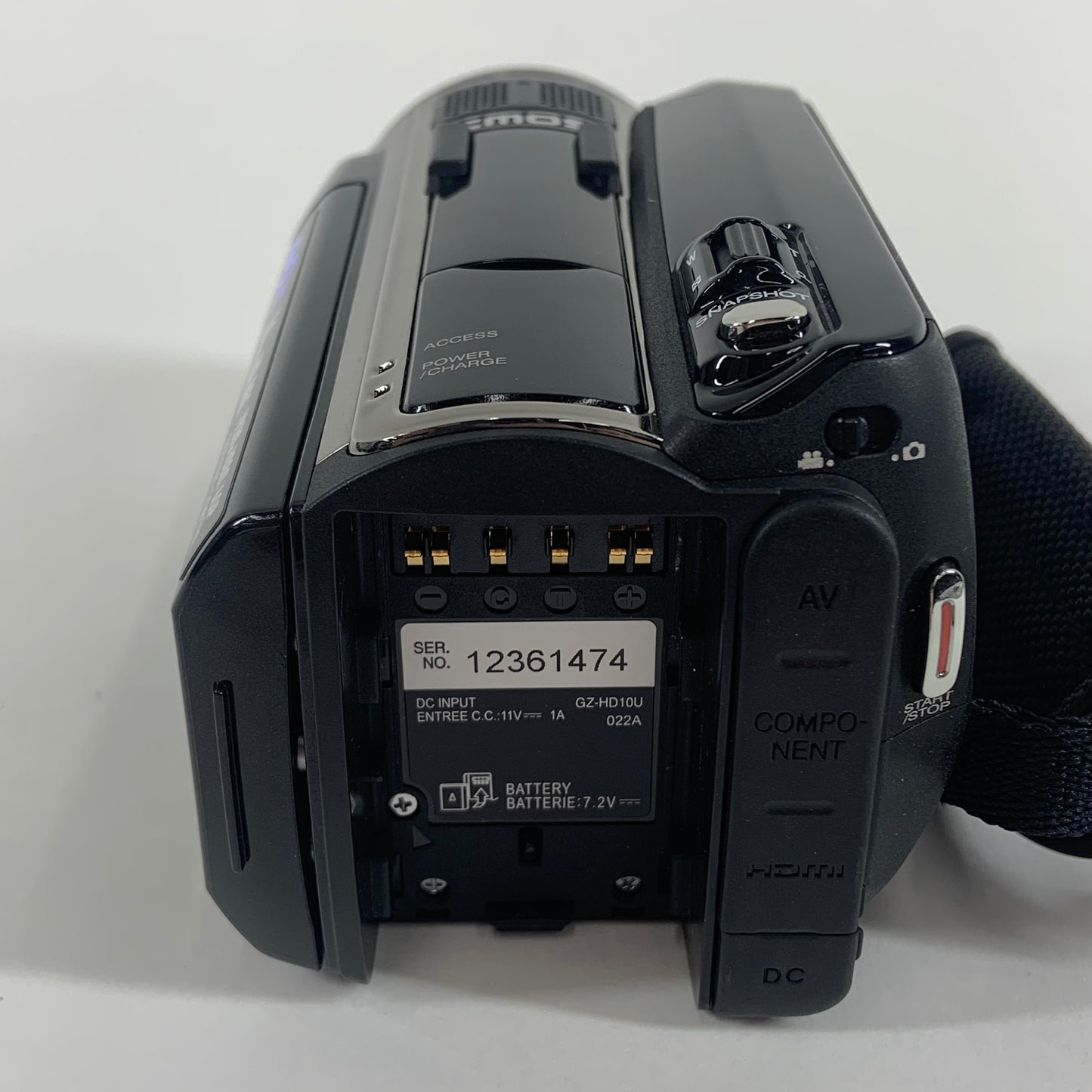 JVC HD Everio AVCHD Camcorder GZ-HD10U 1080i 40GB with Extras