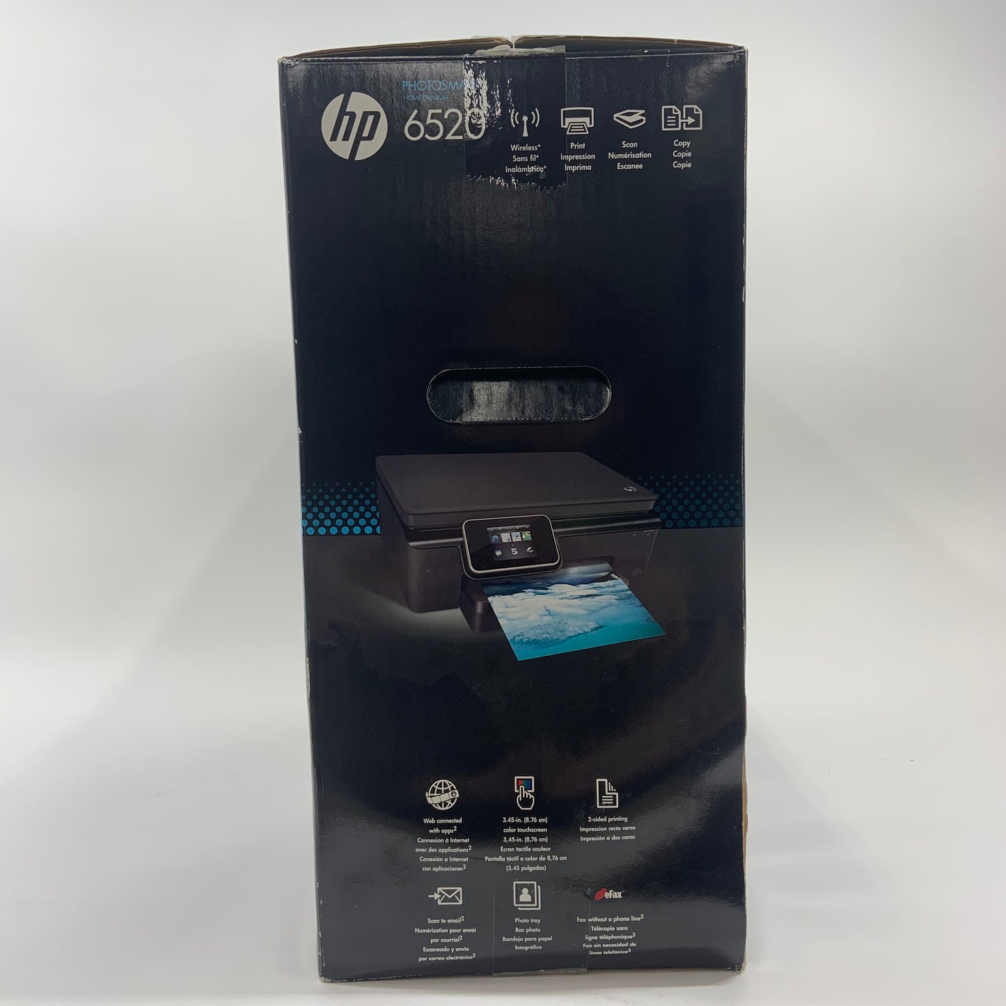 HP Photosmart Home Premium 6520 Touchscreen e-All-in-One Color Photo Printer