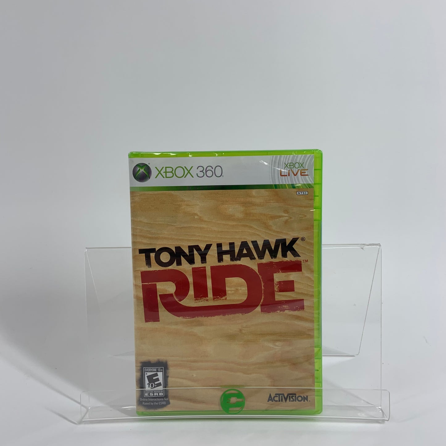 New Microsoft Tony Hawk Ride Xbox 360 Game and Wireless Skateboard Controller