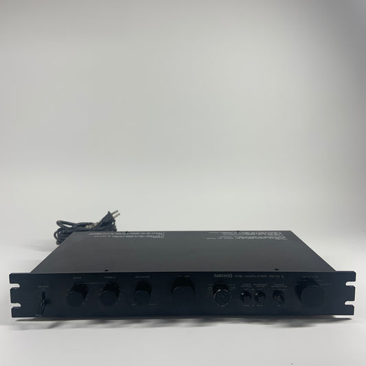 Nikko Pre Amp Beta II Stereo Control Preamplifier