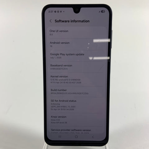 T-Mobile Samsung Galaxy A16 5G 12GB RAM 128GB SM-A166U Absolute Black
