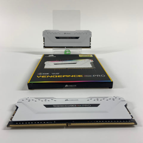 Corsair Vengeance RGB Pro 16GB (2x8GB) RAM DDR4 3600MHz CMW16GX4M2D3600C18W
