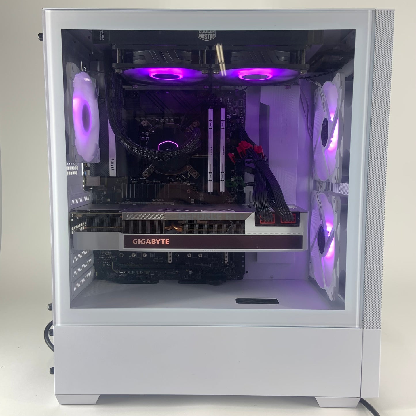 LIAN LI White RGB RTX 3080 Overclocked 32GB DDR5 3TB Storage i7-12700 NVIDIA PC