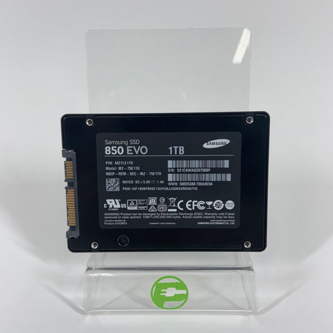 Samsung 2.5" 850 EVO 1TB SATA III 6Gbps SSD MZ-75E1T0