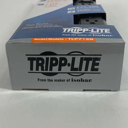 LOT of 20x New Tripp Lite Surge Protector TLP712B 1080-Joule LIFETIME WARRANTY