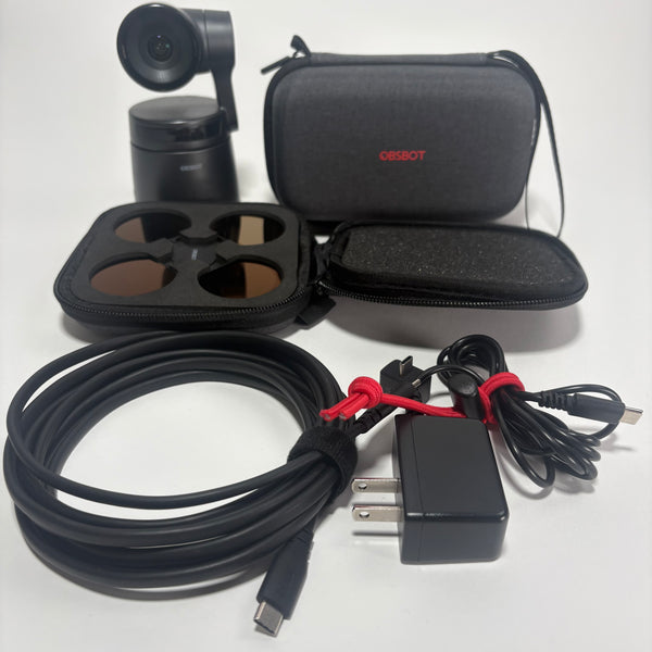 OBSBOT Tail Air ND Lenses Set 4K 30 fps PTZ AI Tracking Webcam OSB-2108-CW