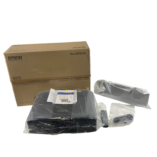 New Epson Pro L1075UNL WUXGA 3LCD Laser Venue Projector with 4K Enhancement