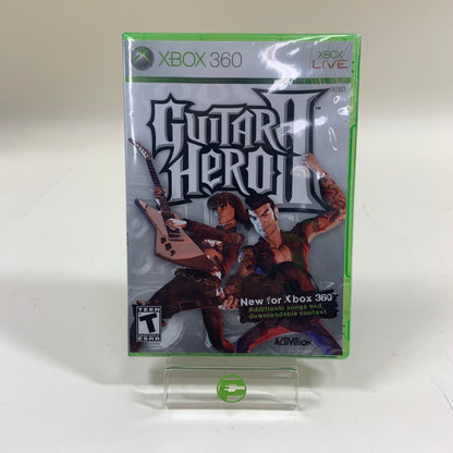 New Guitar Hero II (Microsoft Xbox 360, 2007)