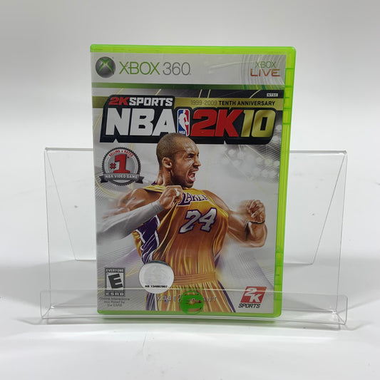 NBA 2K10  (Microsoft Xbox 360,  2009)