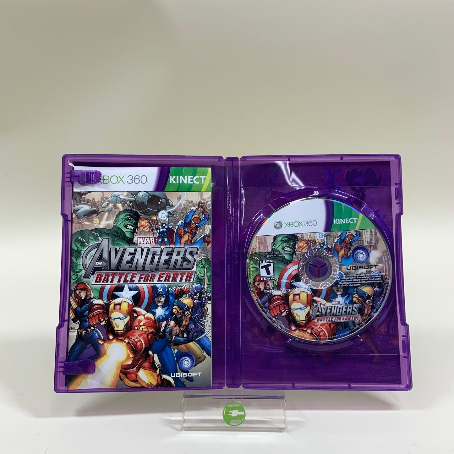 Marvel Avengers: Battle For Earth (Microsoft Xbox 360, 2012)