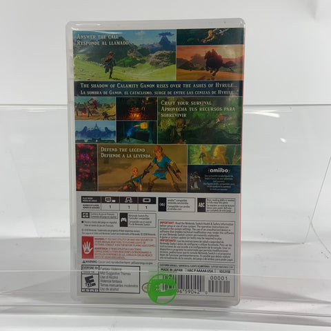 Zelda Breath of the Wild (Nintendo Switch, 2017)
