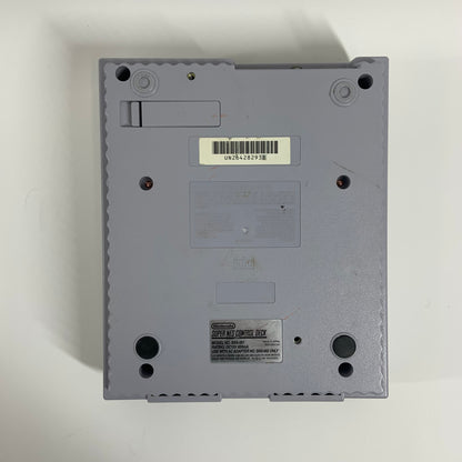 Super Nintendo Entertainment System SNES Video Game Console SNS-001 Gray