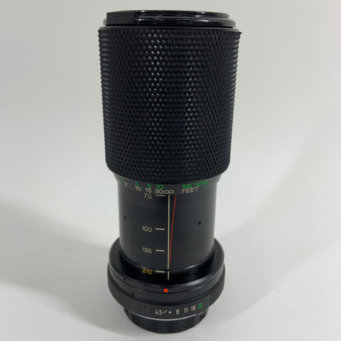 Vivitar 70-210mm 1:4.5 70-210mm 1:4.5 MC Manual Lens
