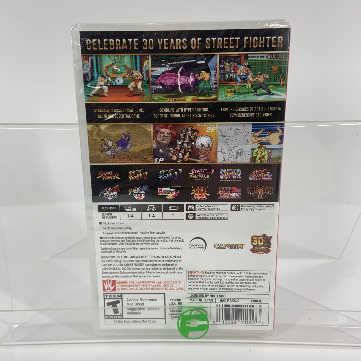 New Street Fighter 30th Anniversary Collection (Nintendo Switch, 2018)
