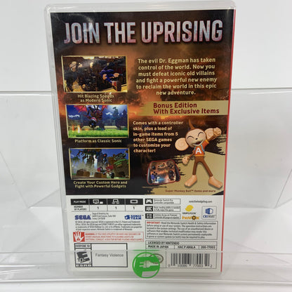 Sonic Forces (Nintendo Switch, 2017)