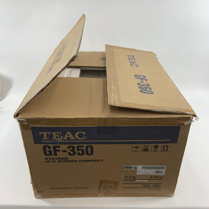 Teac GF-350 Record Player AM/FM CD Player and Radio All in One NEW OPEN BOX