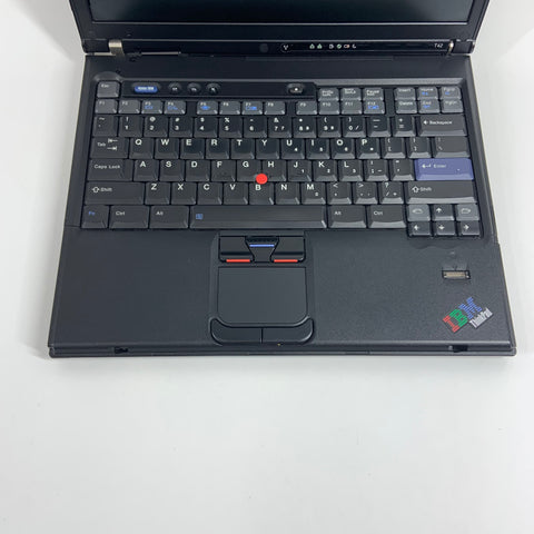 IBM ThinkPad T42 14.1" Pentium M 2GB RAM 40GB HDD WIN XP WITH DOCK BIOS password lock