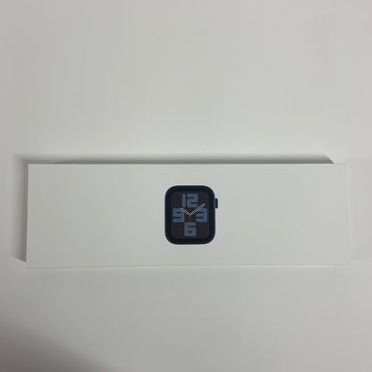 New GPS Only Apple Watch SE 2nd Gen 40MM Midnight Aluminum Midnight Sport Loop