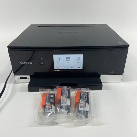 Canon TS8322 All-In-One Wireless Touch Color Inkjet Photo Printer With Copier