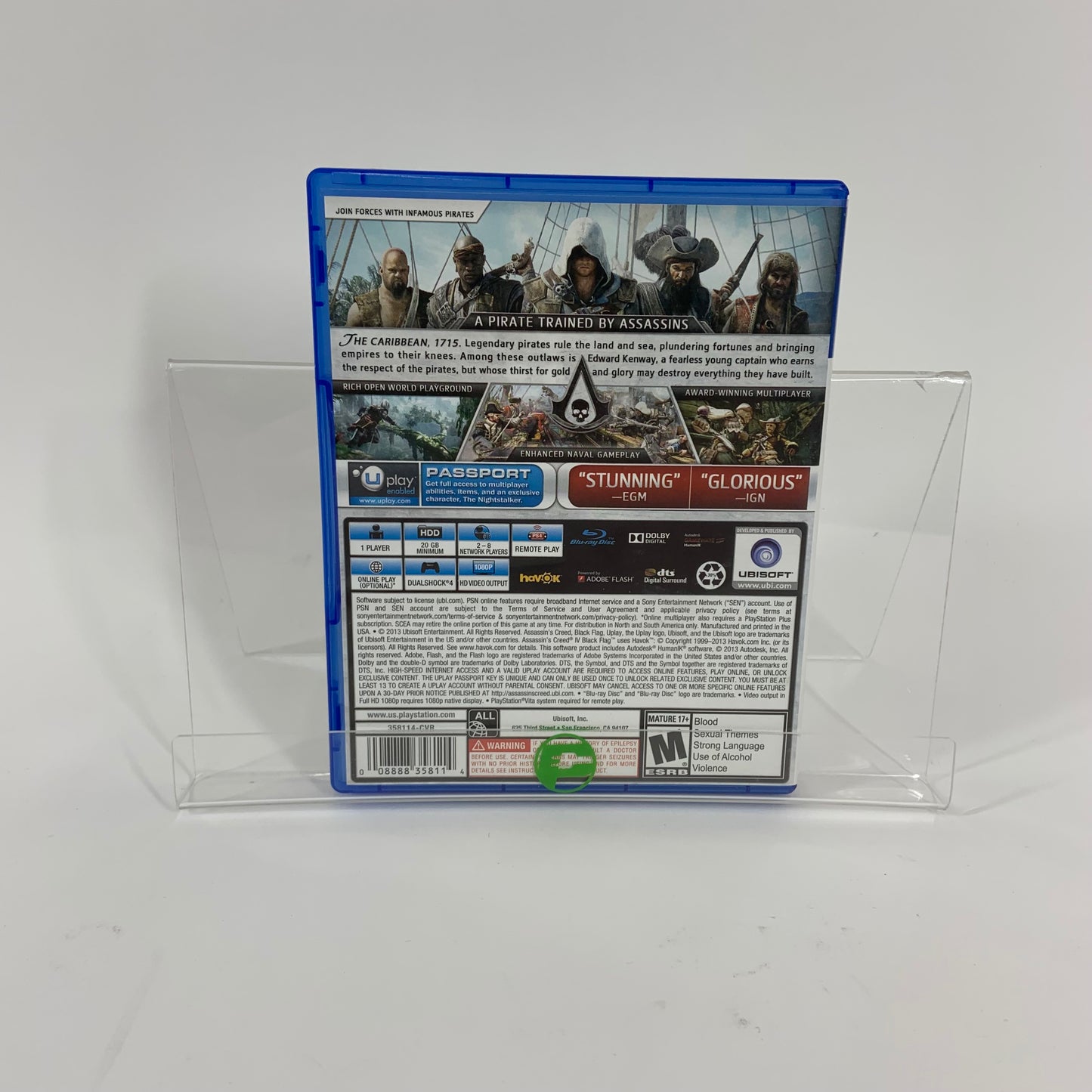 Assassin's Creed IV: Black Flag (Sony PlayStation 4 PS4, 2013)