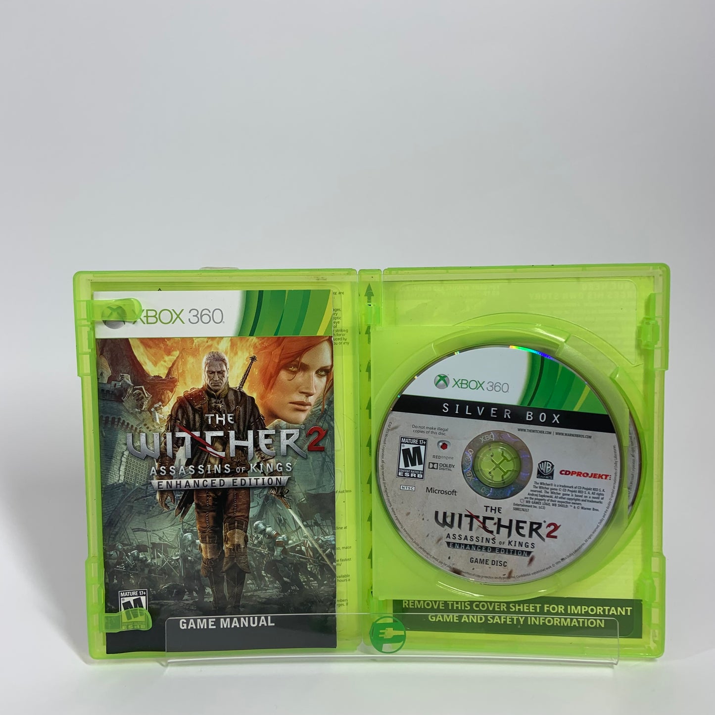 Witcher 2 Assassins of Kings Enhanced Edition [Silver Box] (Microsoft Xbox 360)