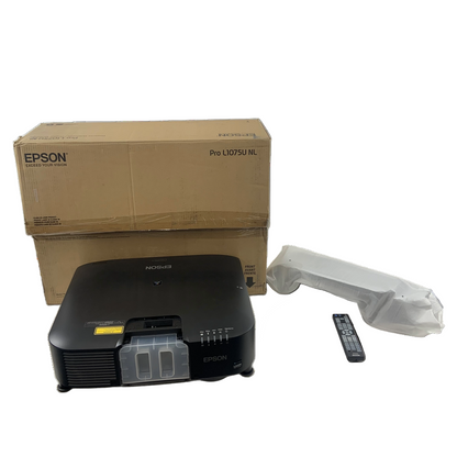 New Epson Pro L1075UNL WUXGA 3LCD Laser Venue Projector with 4K Enhancement