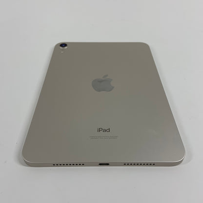 WiFi Only Apple iPad Mini 6th Gen 256GB Starlight MK7V3LL/A