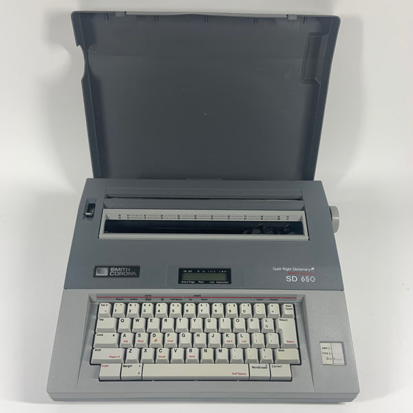 SMITH CORONA SD 650 
Electronic Daisy-Wheel Typewriter 