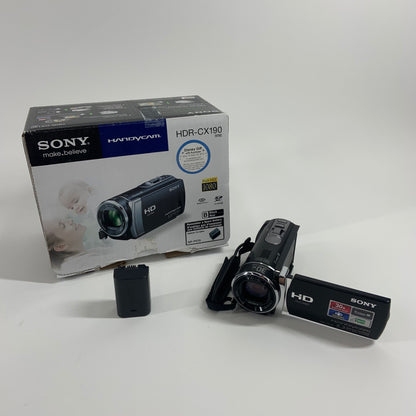 Sony Handycam Digital HD Video Camera Recorder HDR-CX190