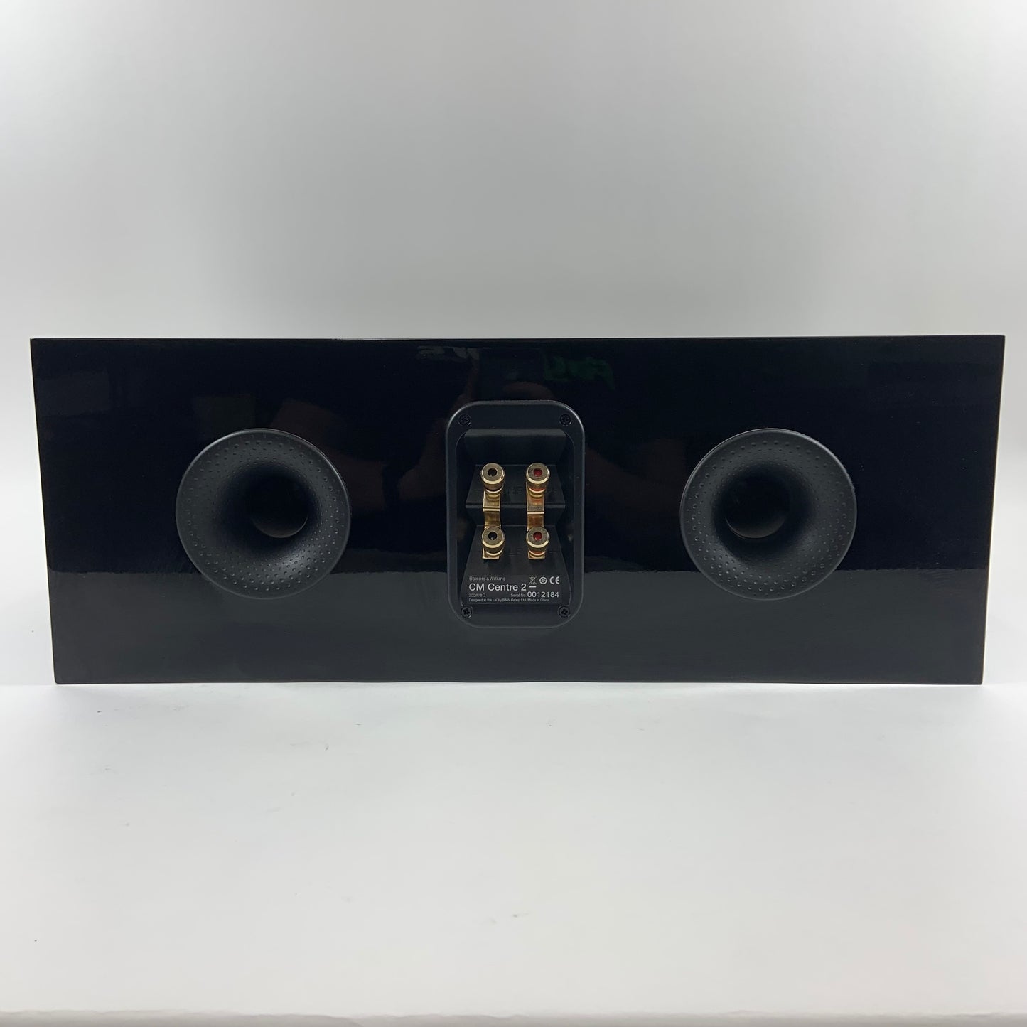 Bowers & Wilkins CM Centre 2 3-Way Center Channel Speaker Black FULLY FUNCTIONAL