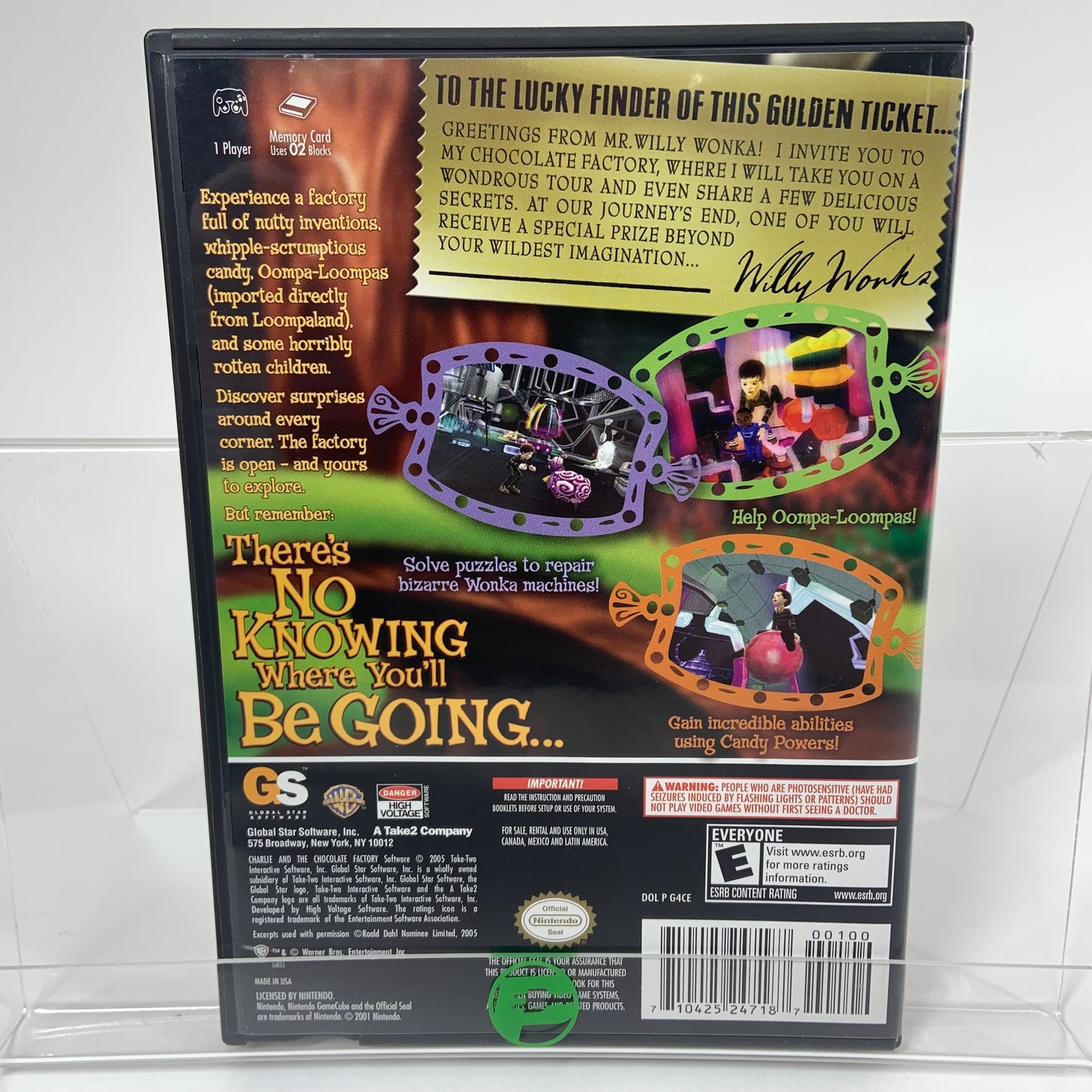 Charlie and the Chocolate Factory (Nintendo GameCube, 2005)