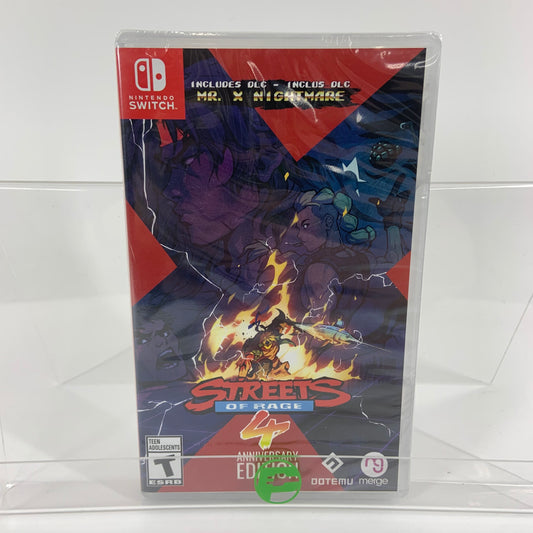 New Streets of Rage 4 [Anniversary Edition] (Nintendo Switch, 2021)