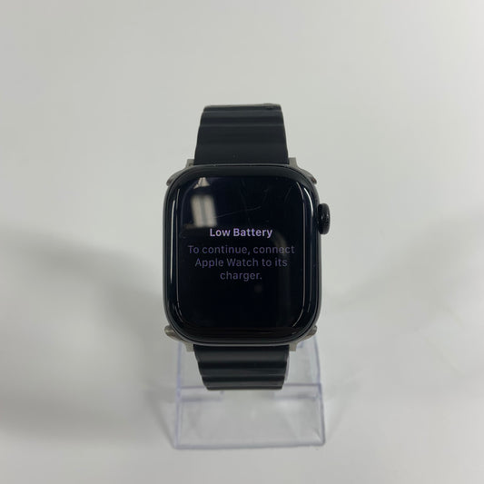 Unlocked Apple Watch Series 10 42MM Black Aluminum Black Magnetic Band A3001