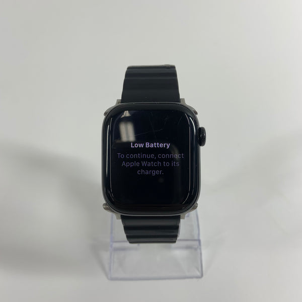 Unlocked Apple Watch Series 10 42MM Black Aluminum Black Magnetic Band A3001