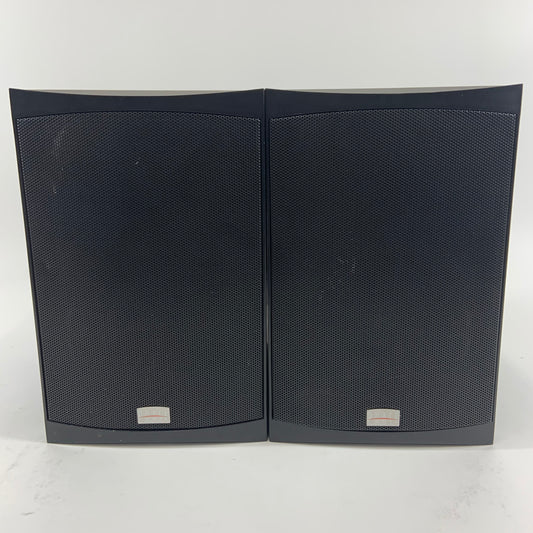 Phase Technology Velocity V-4 Video Shielded Bookshelf Speaker Pair Black