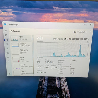 Dell Precision 5550 15.6" i5-10400H 2.6GHz 16GB RAM 512GB SSD Quadro T1000